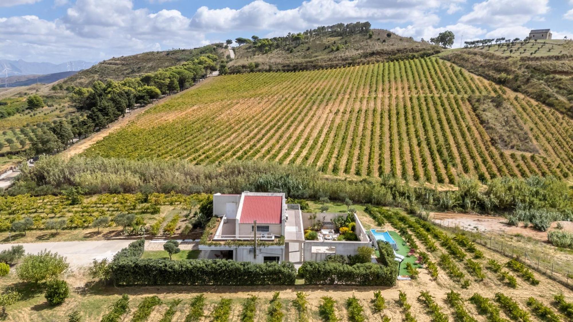 Villa Bonifato Vista Sulle Campagne E Sul Mare Siciliano Cozy House Italy Alcamo Dış mekan fotoğraf