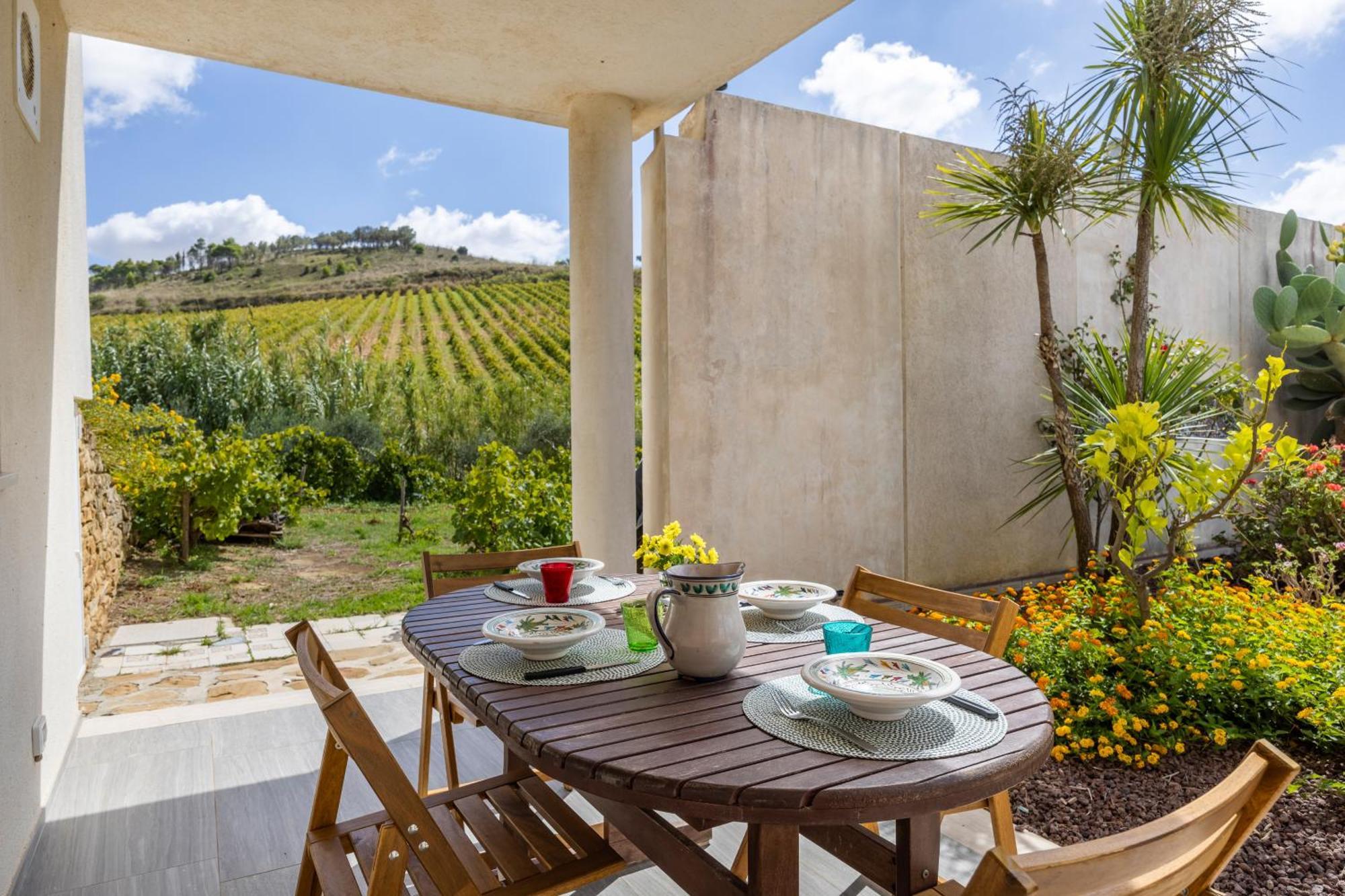 Villa Bonifato Vista Sulle Campagne E Sul Mare Siciliano Cozy House Italy Alcamo Dış mekan fotoğraf