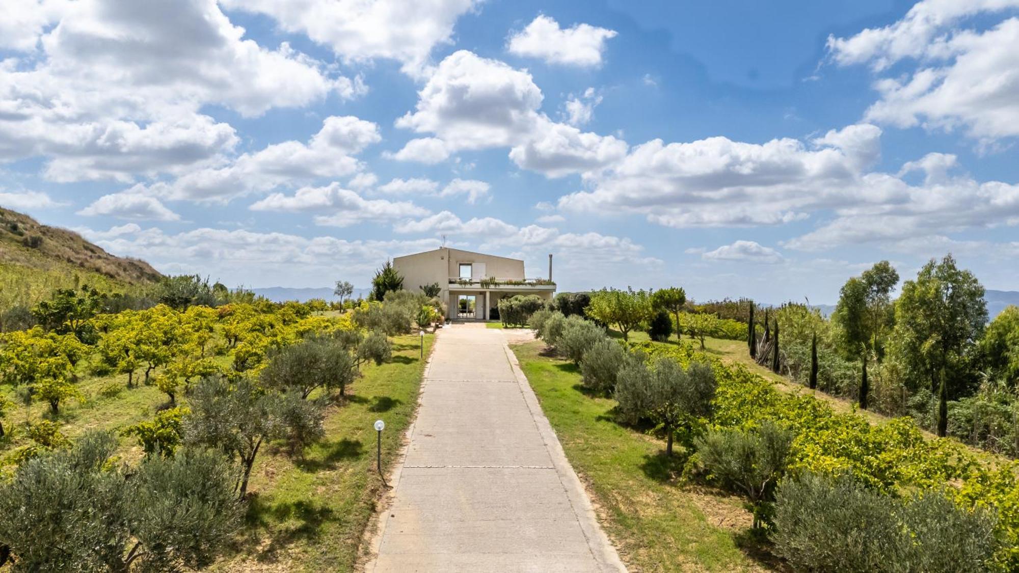 Villa Bonifato Vista Sulle Campagne E Sul Mare Siciliano Cozy House Italy Alcamo Dış mekan fotoğraf