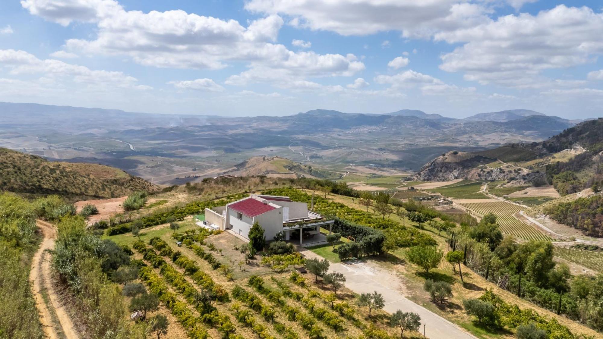 Villa Bonifato Vista Sulle Campagne E Sul Mare Siciliano Cozy House Italy Alcamo Dış mekan fotoğraf